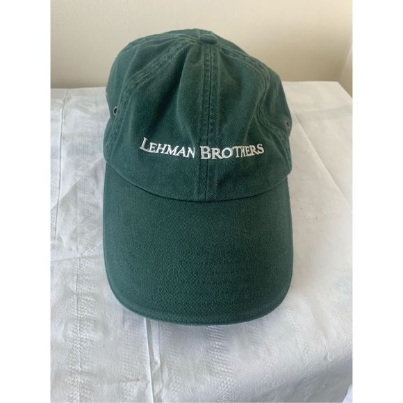 Lehman Brothers Baseball Cap - Genuine 100% Authentic - Awesome Rare Item
